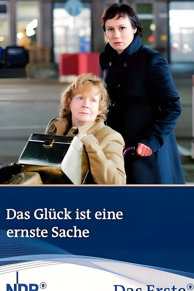 Das Glück ist eine ernste Sache poster background