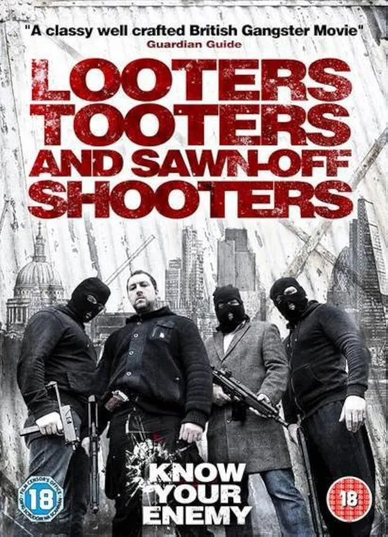 Looters, Tooters and Sawn-Off Shooters poster background