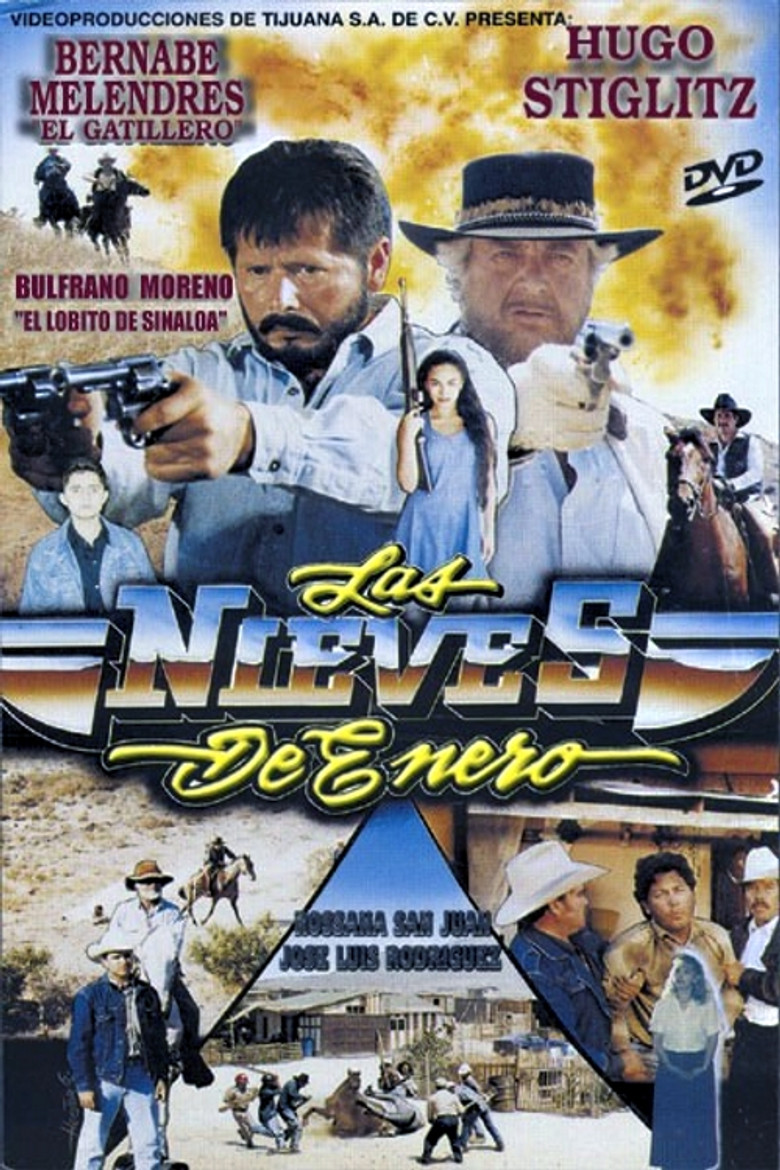 Las Nieves de Enero poster background