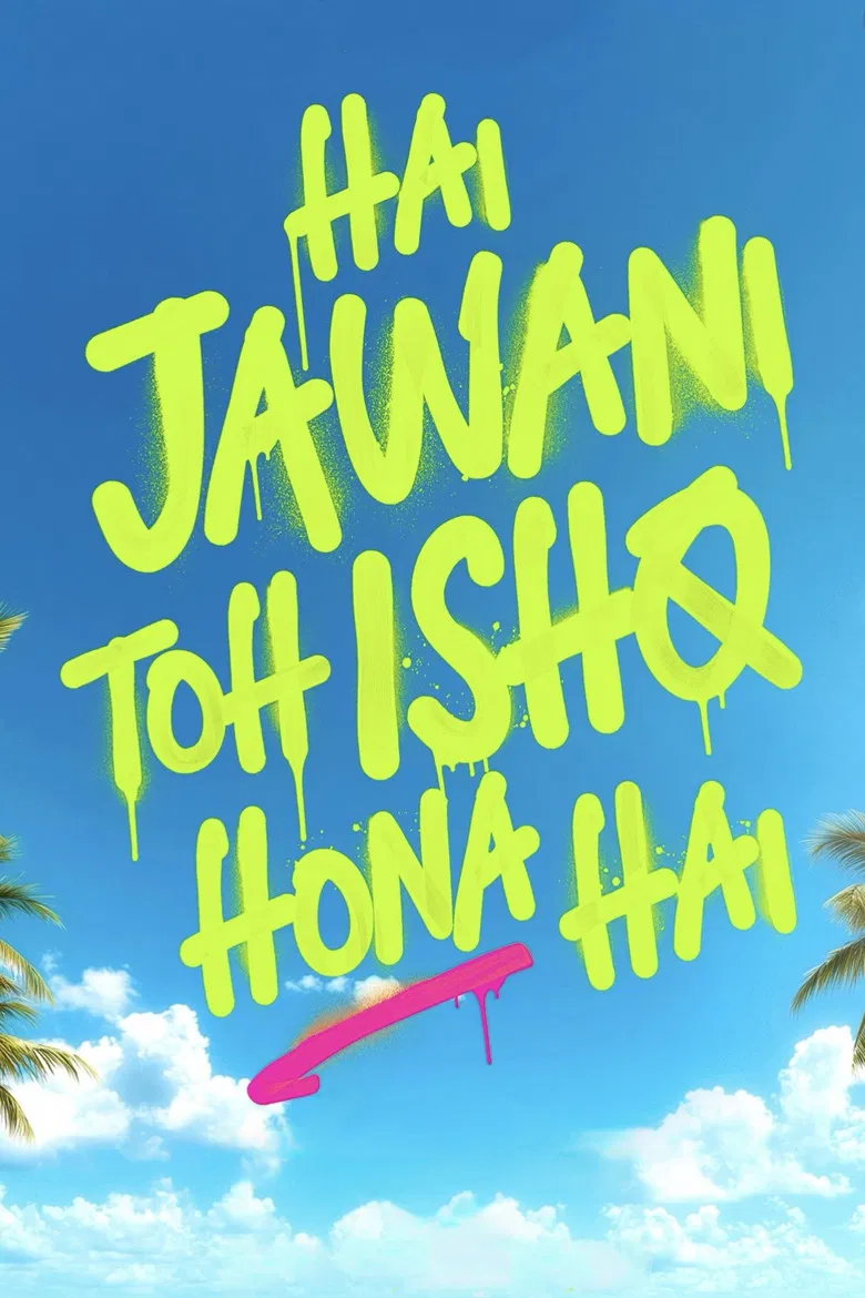 Hai Jawani Toh Ishq Hona Hai poster background