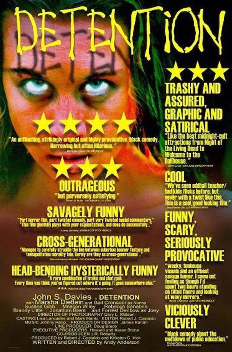 Detention poster background