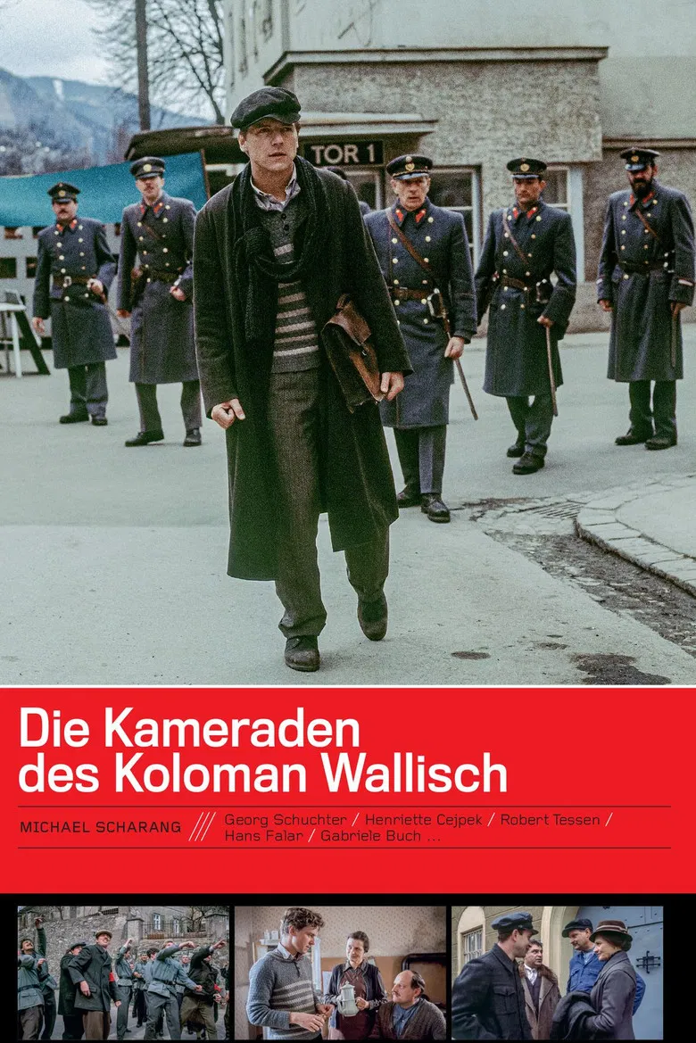 Die Kameraden des Koloman Wallisch poster background