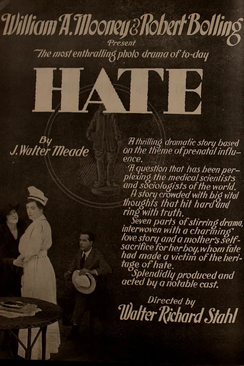 Hate poster background