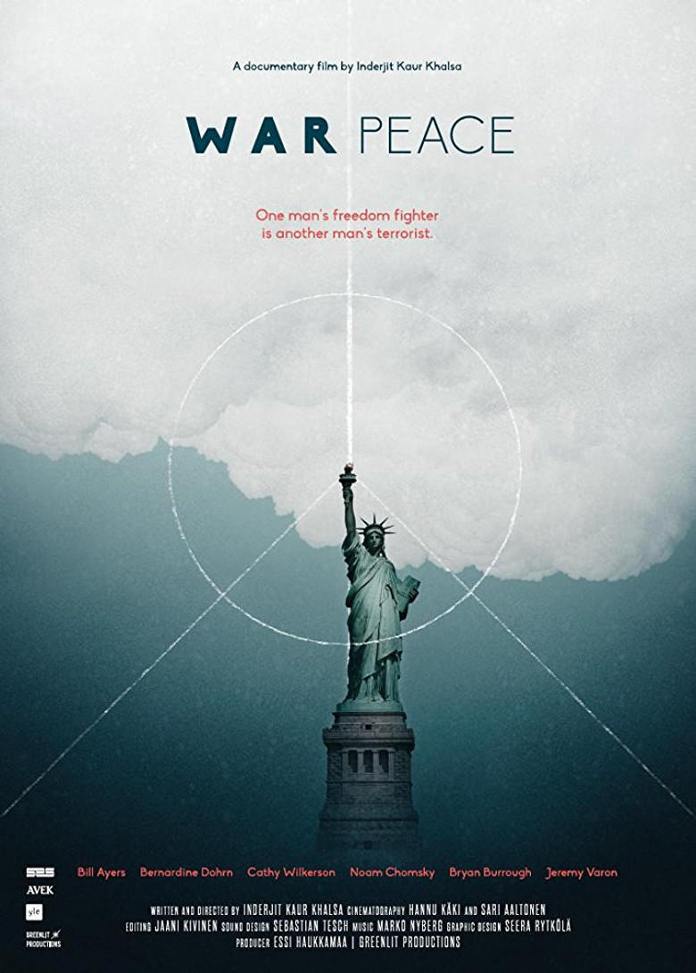 War/Peace poster background