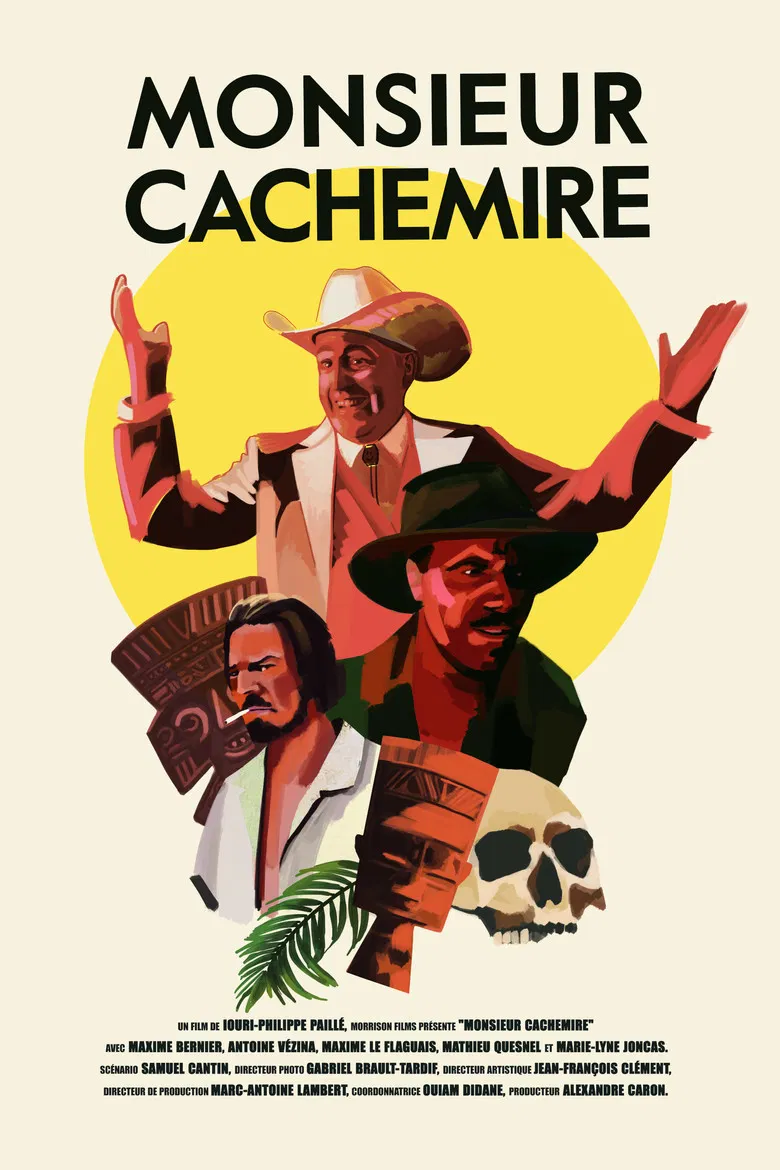 Monsieur Cachemire poster background