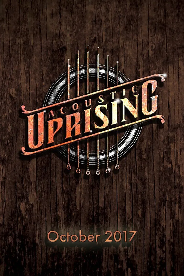 Acoustic Uprising poster background