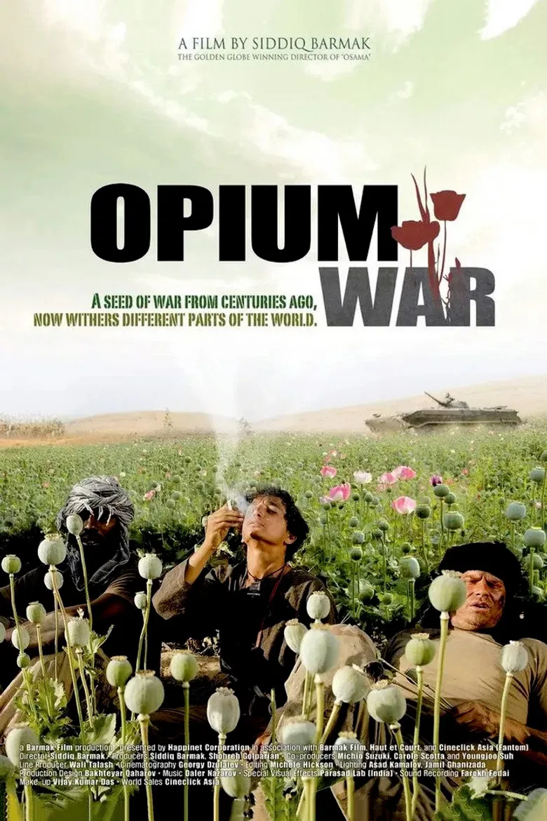 Opium War poster background