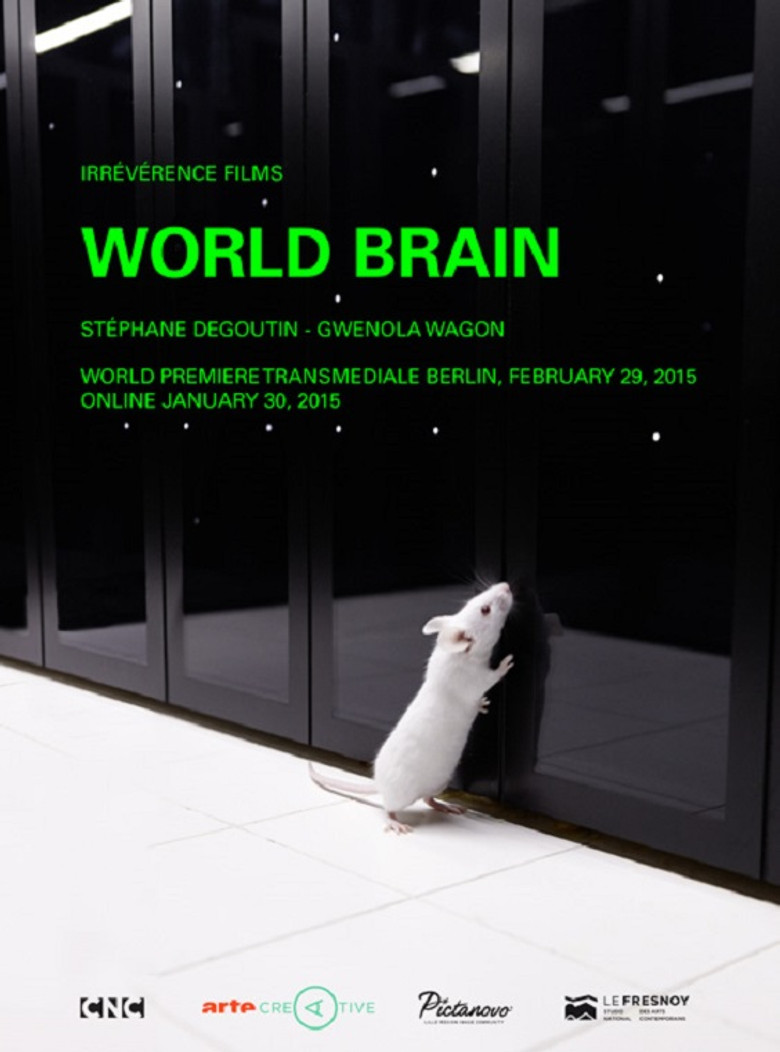 World Brain poster background