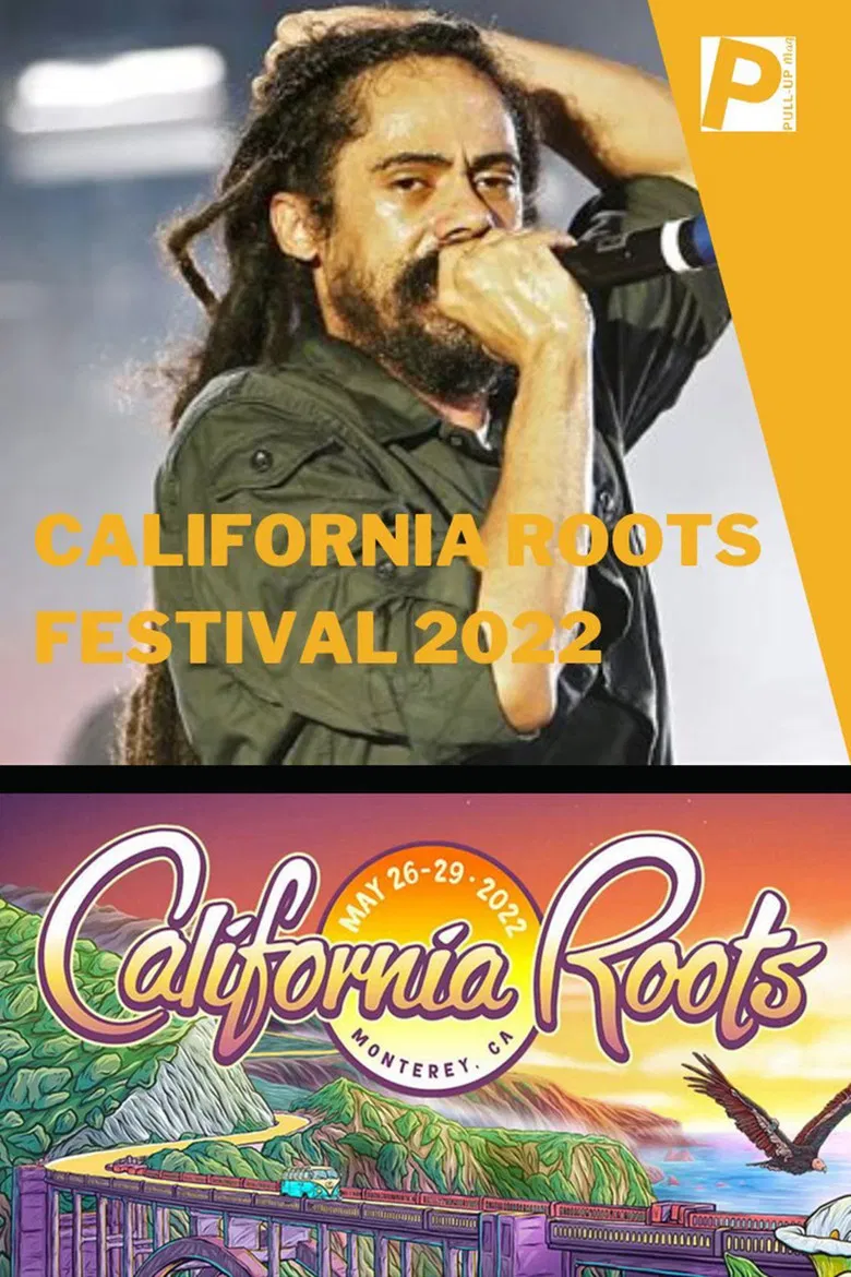 Damian Marley: Live at California Roots 2022 poster background