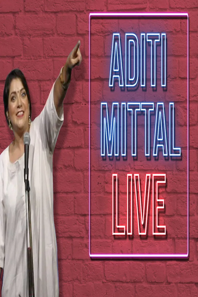 Aditi Mittal Live poster background