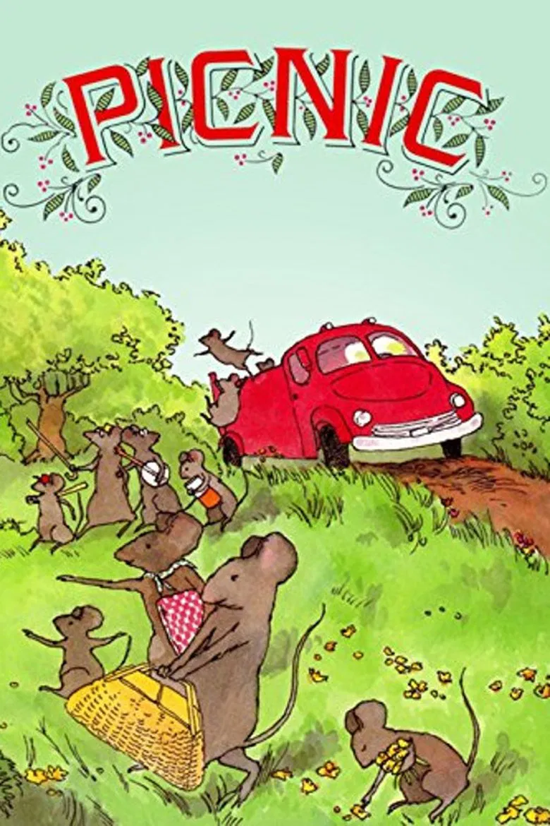 Picnic poster background