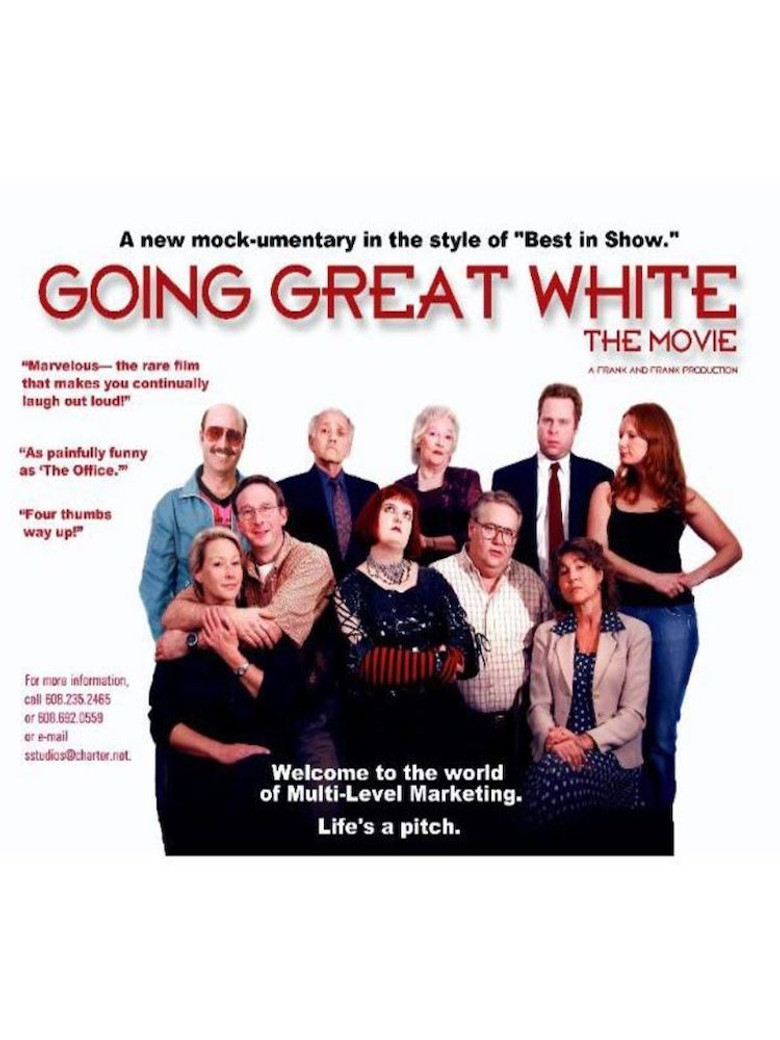 Going Great White poster background