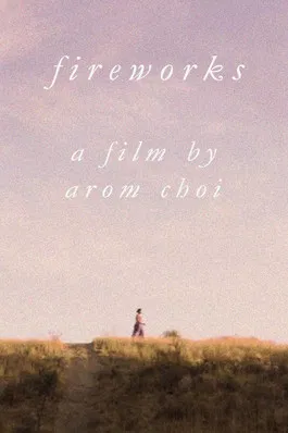 Fireworks poster background