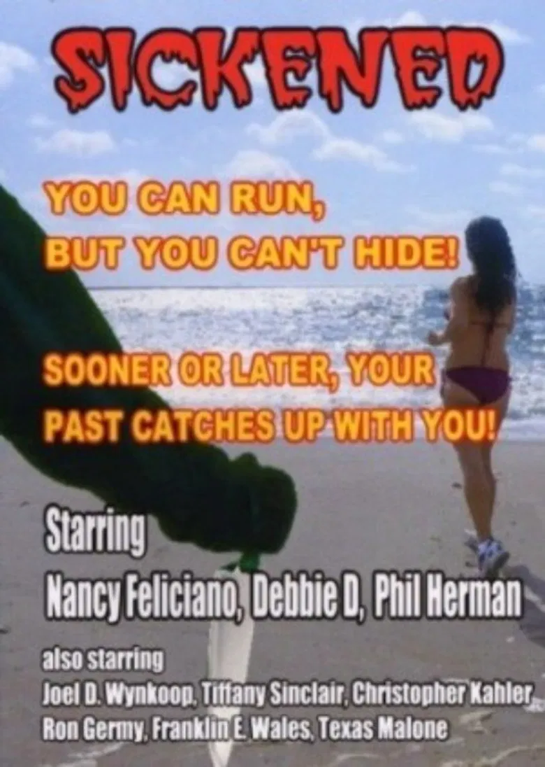 Sickened poster background