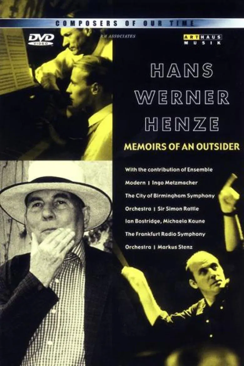 Hans Werner Henze:  Memoirs of an Outsider poster background