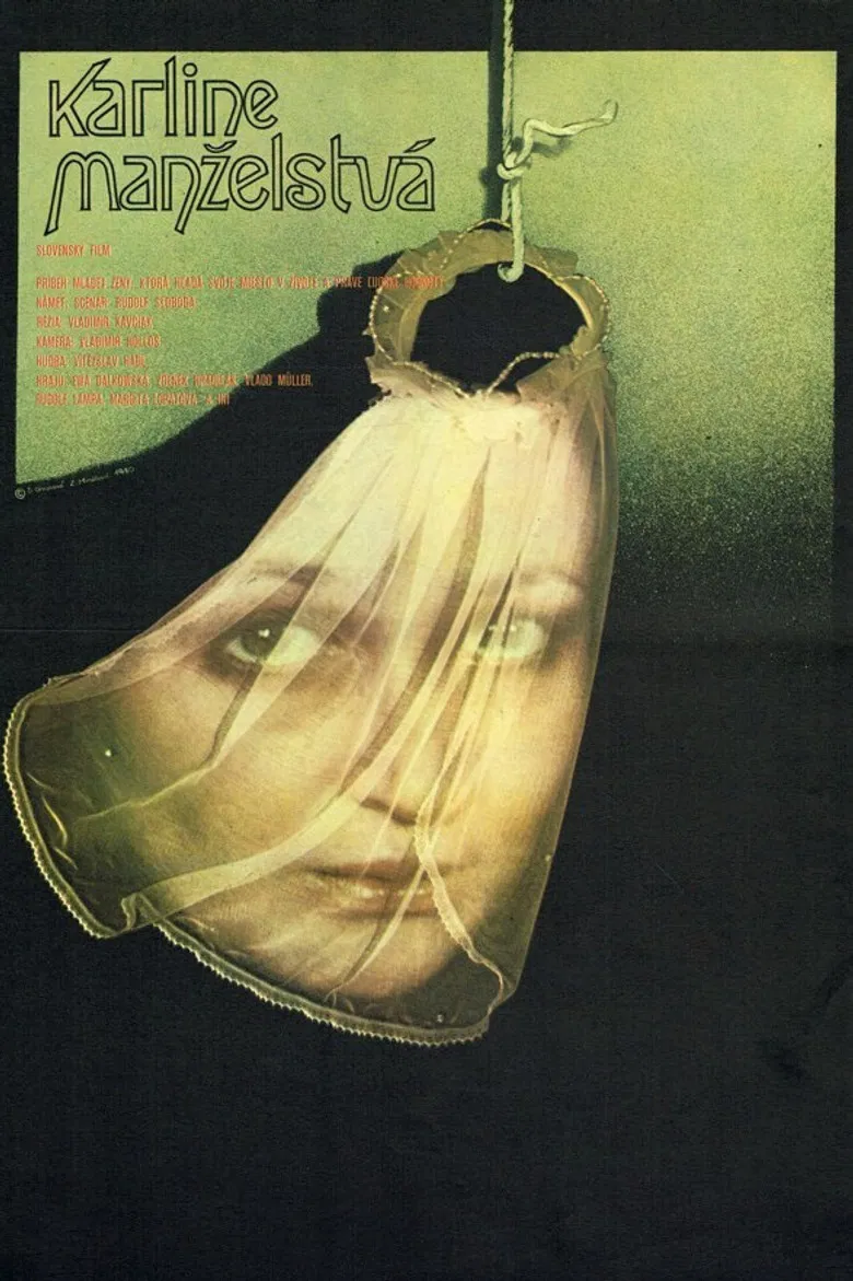 Karline manželstvá poster background