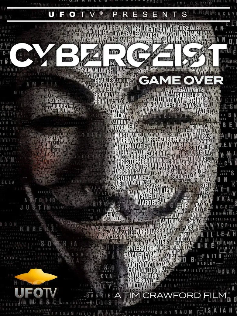 Cybergeist the Movie - Game Over poster background