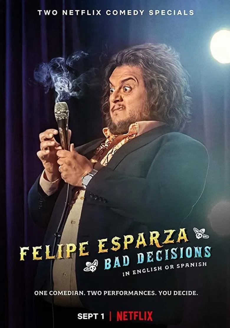 Felipe Esparza: Bad Decisions poster background