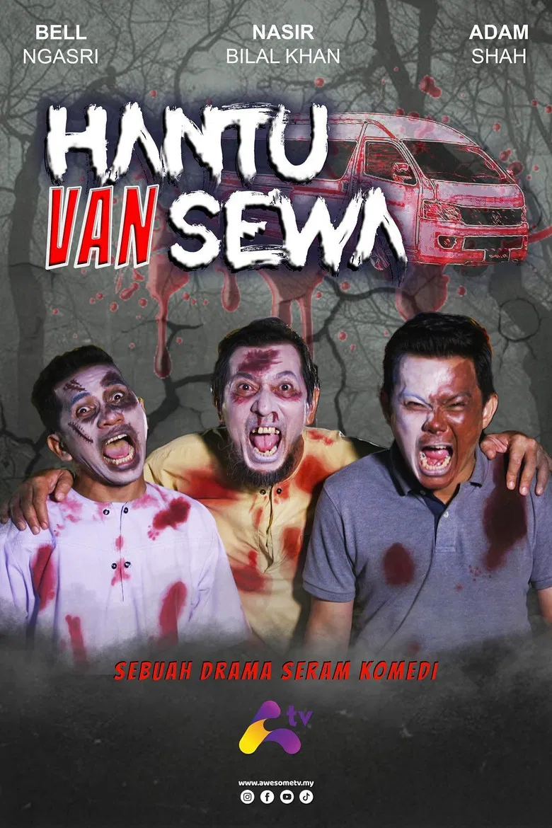 Hantu Van Sewa poster background