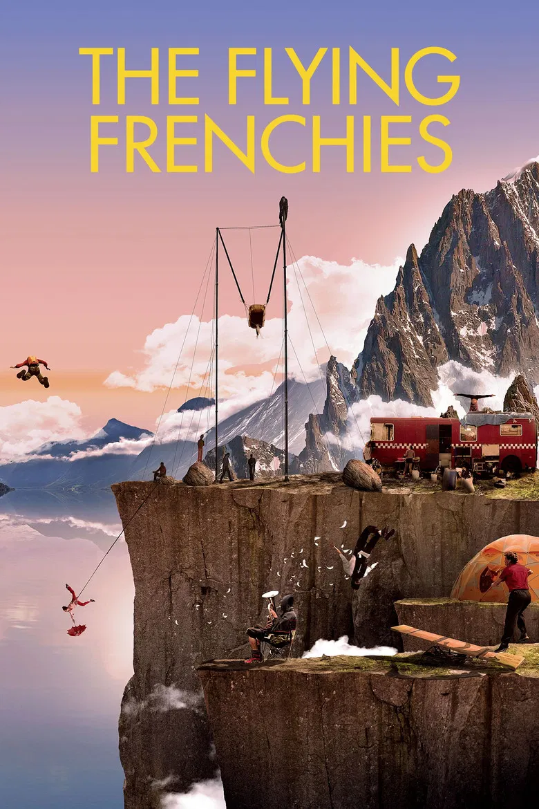 The Flying Frenchies - Back to the Fjords poster background