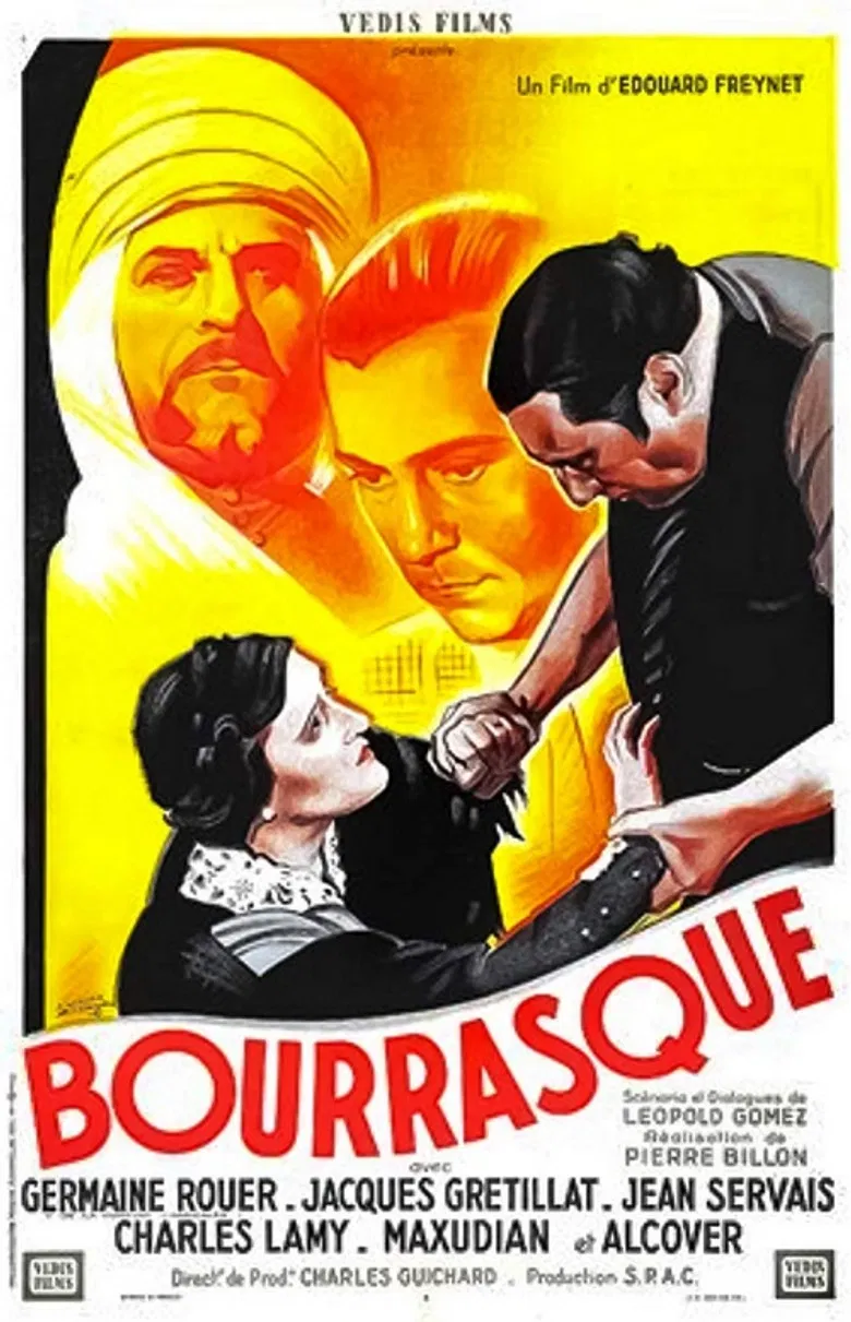 Bourrasque poster background