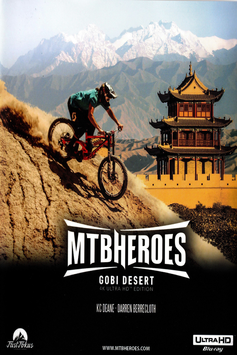 MTB HEROES: Gobi Desert poster background