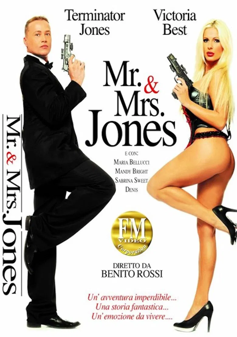 Mr. & Mrs. Jones poster background