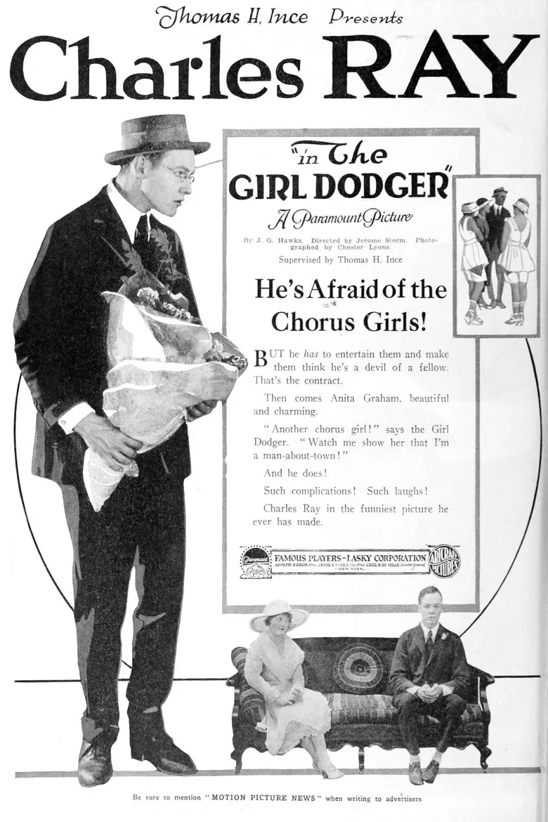 The Girl Dodger poster background