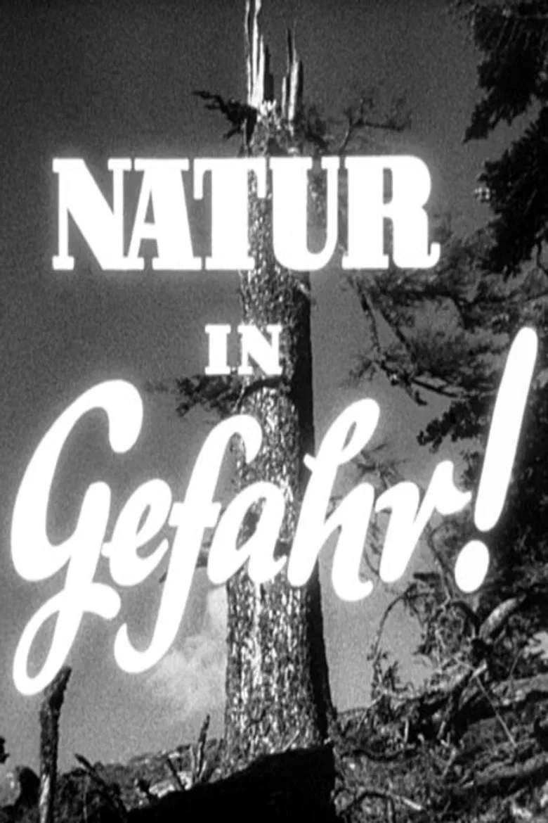 Natur in Gefahr poster background