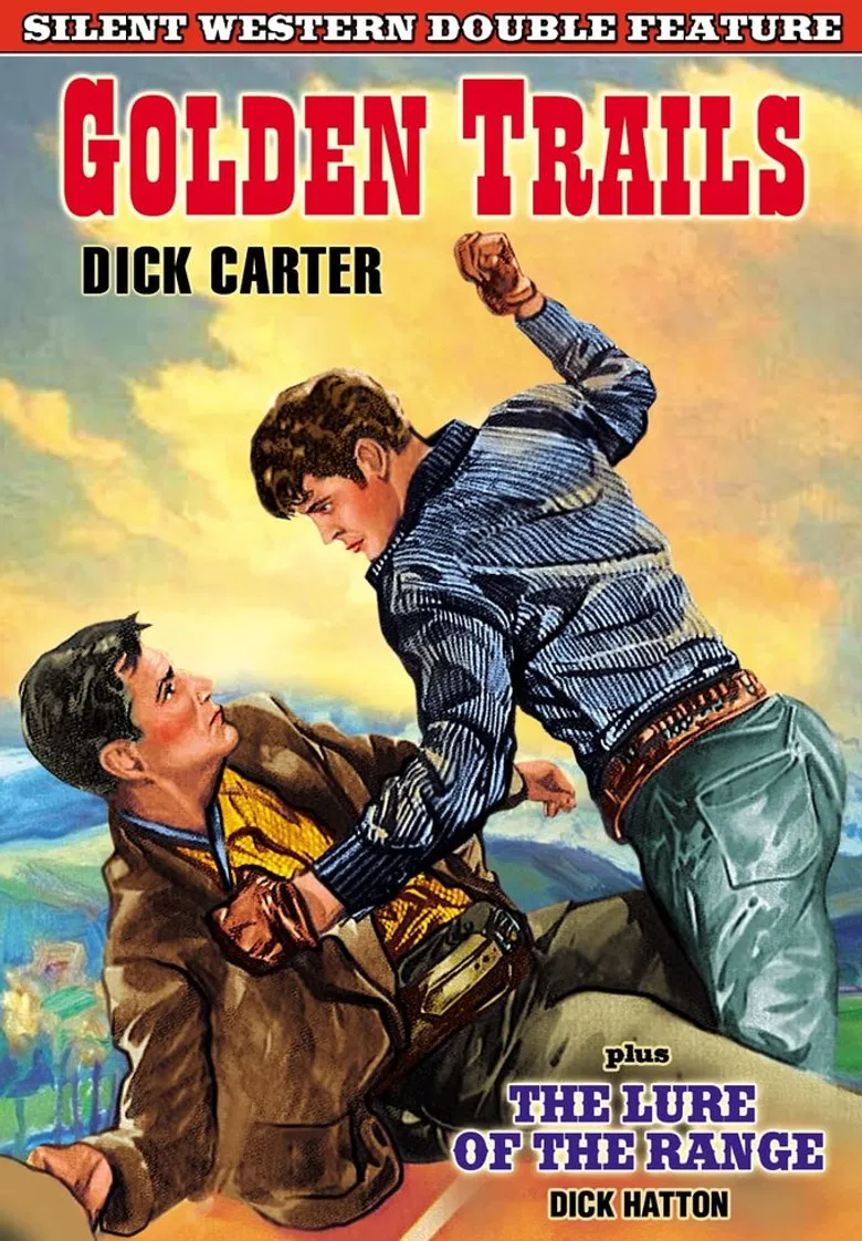 The Golden Trail poster background