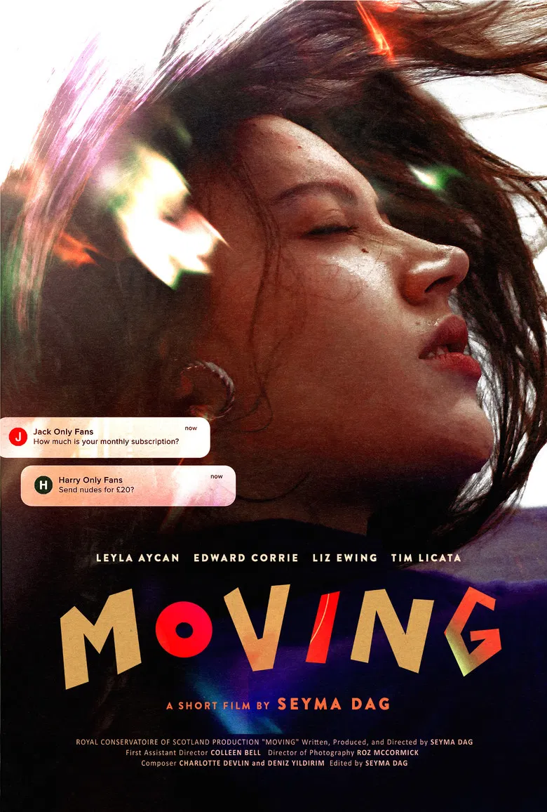 Moving poster background