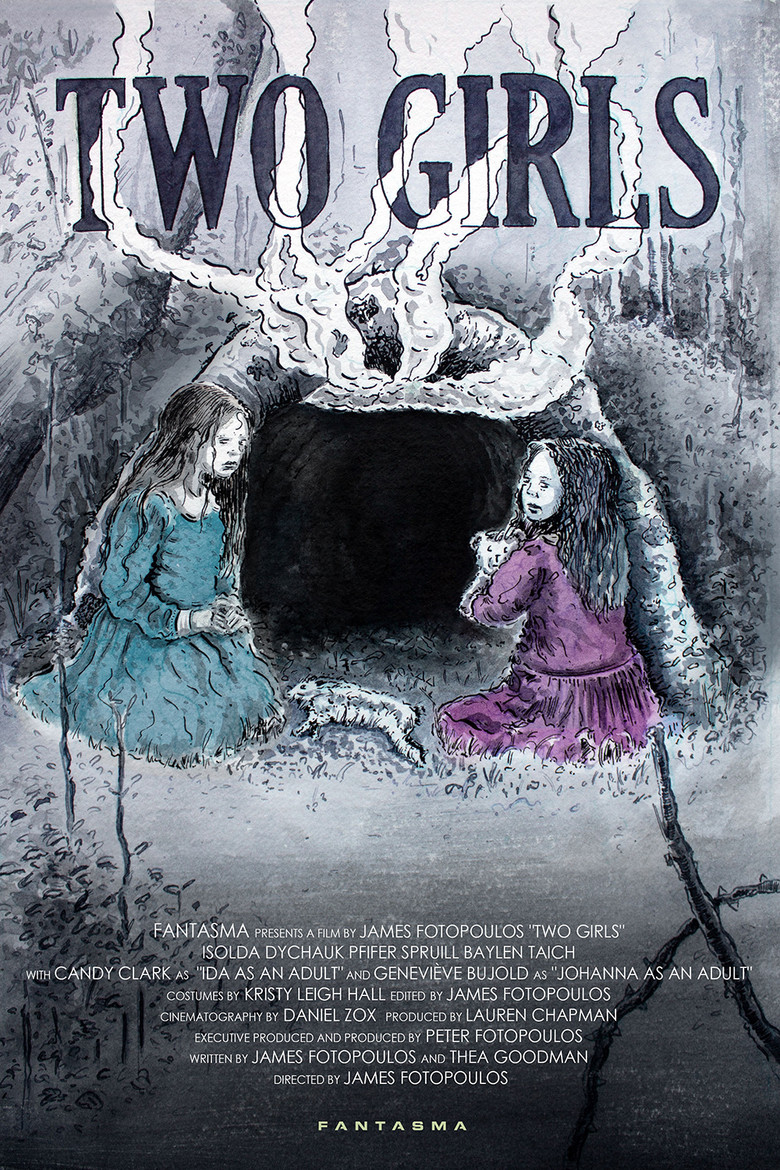 Two Girls poster background