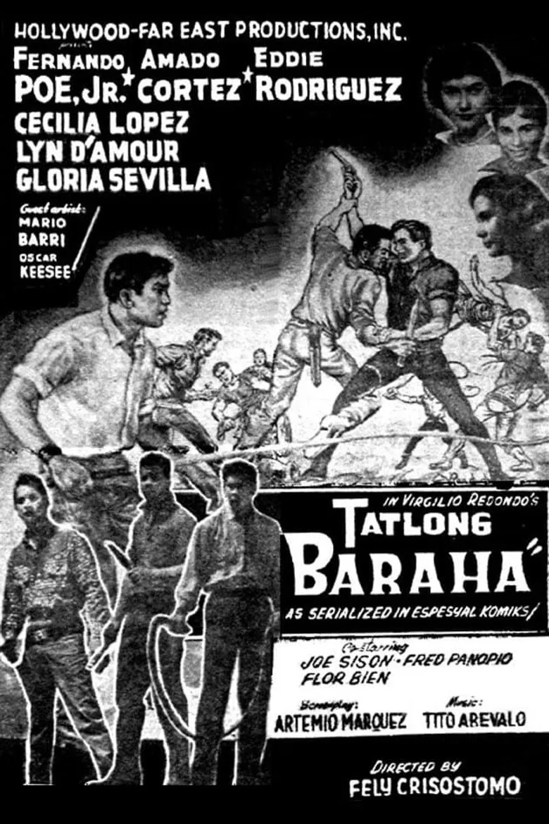 Tatlong Baraha poster background