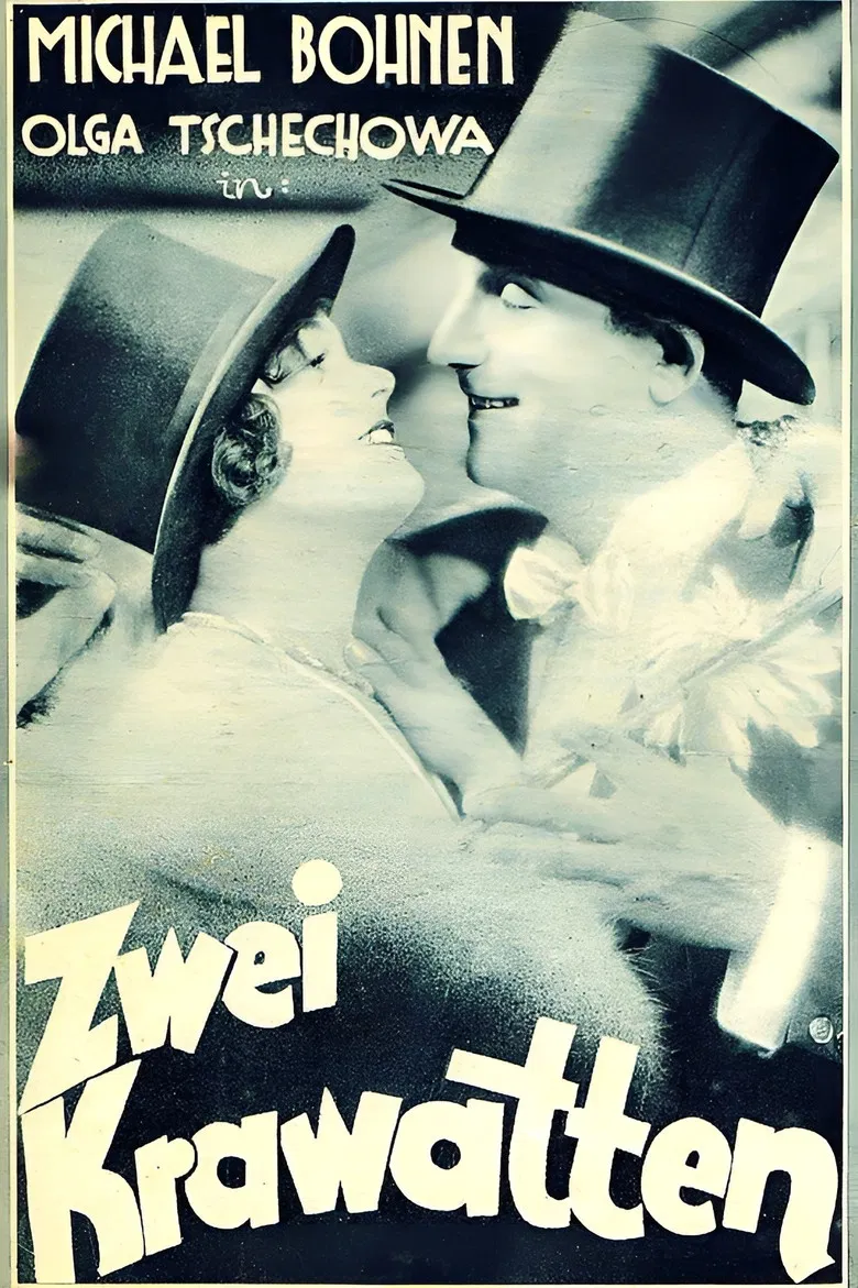 Zwei Krawatten poster background