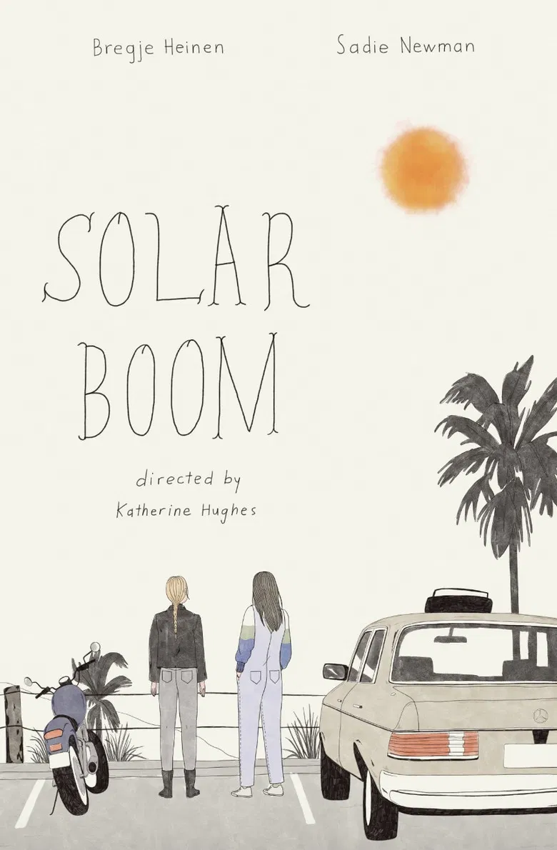 Solar Boom poster background