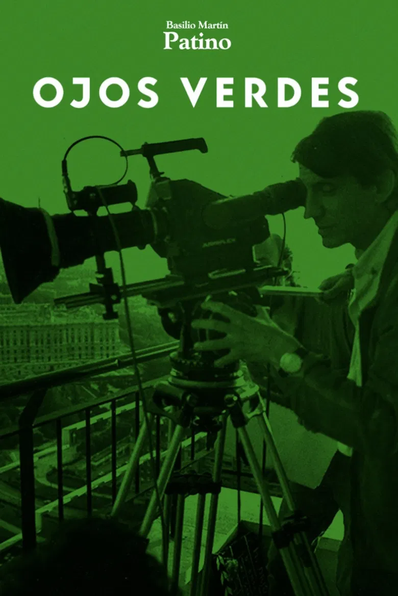 Ojos verdes poster background