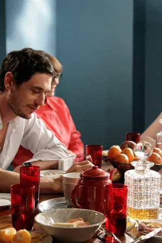 French Courvoisier poster background