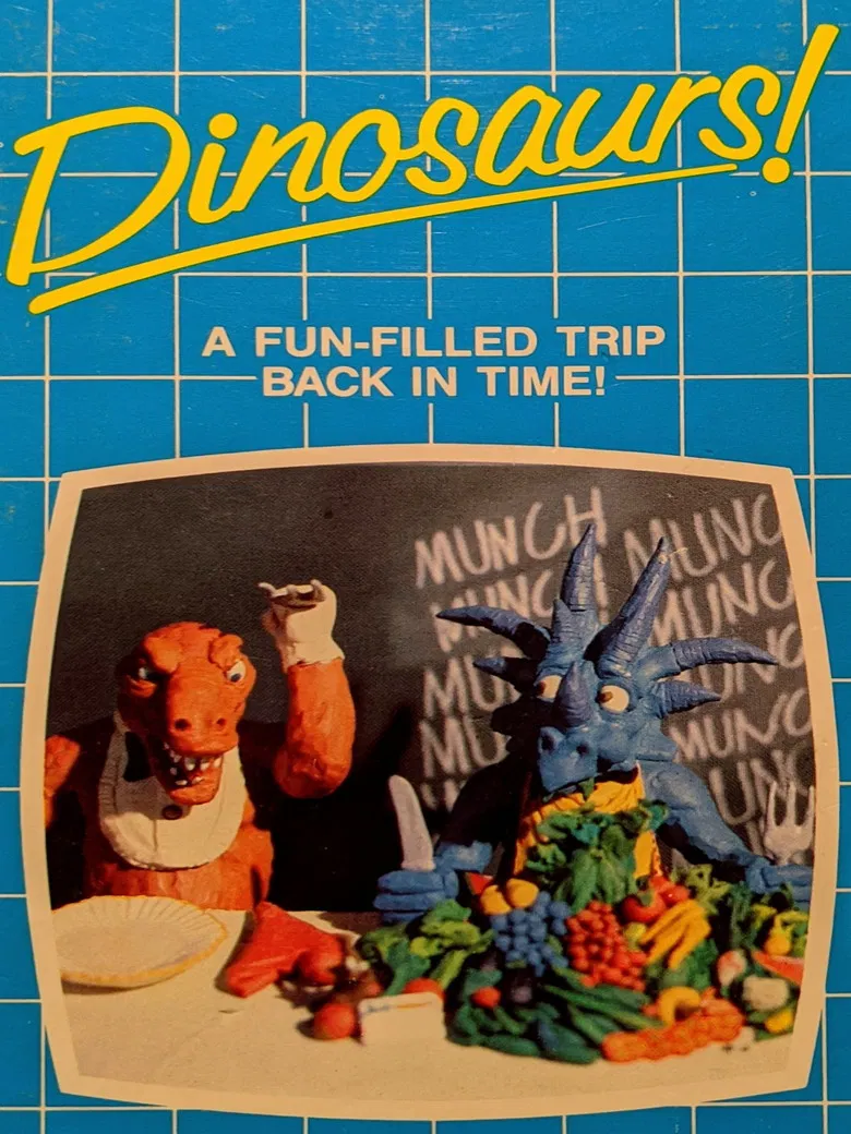 Dinosaurs! poster background