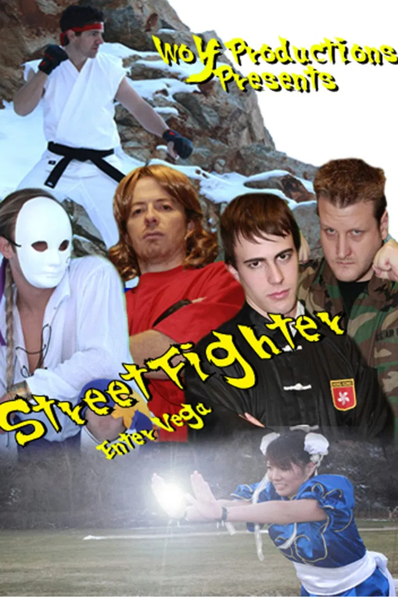 Street Fighter: Enter Vega poster background