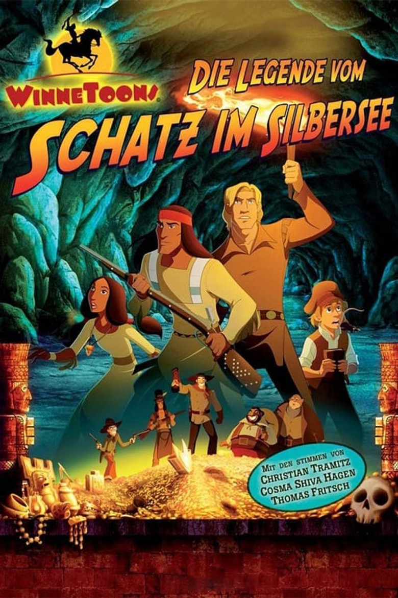 WinneToons - Die Legende vom Schatz im Silbersee poster background