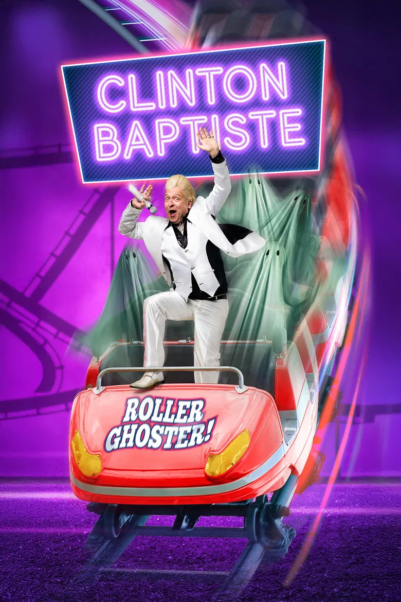 Clinton Baptiste's Rollerghoster Live! poster background