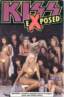Kiss Exposed poster background
