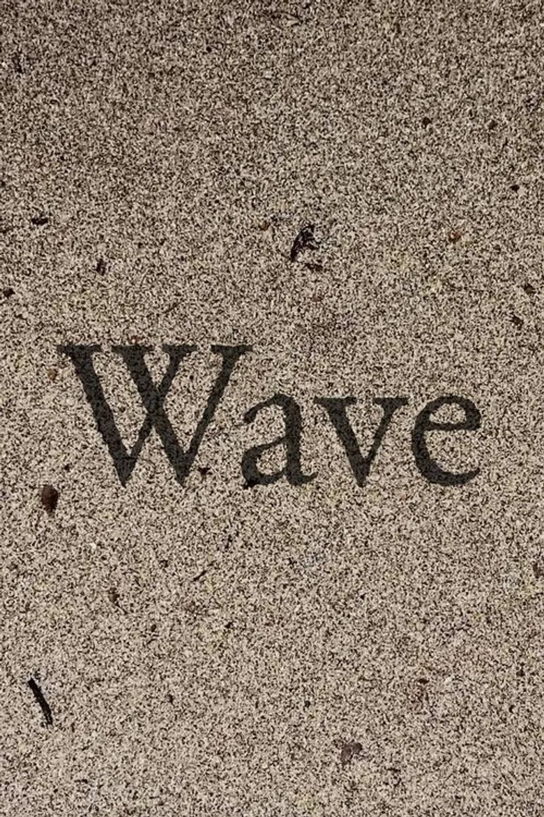 Wave poster background