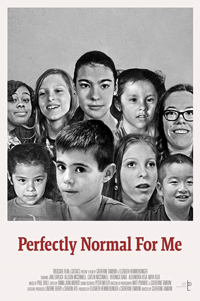 Perfectly Normal for Me poster background