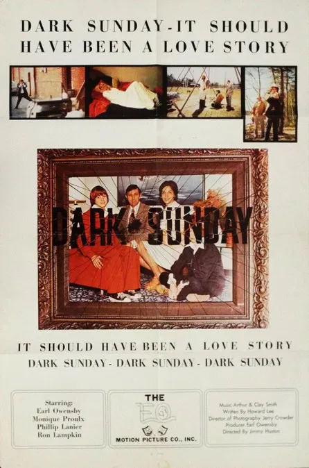 Dark Sunday poster background