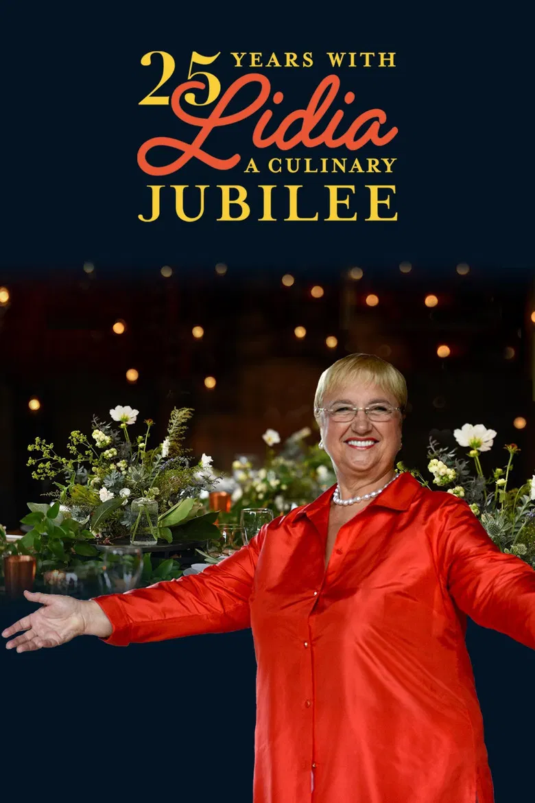25 Years with Lidia: A Culinary Jubilee poster background