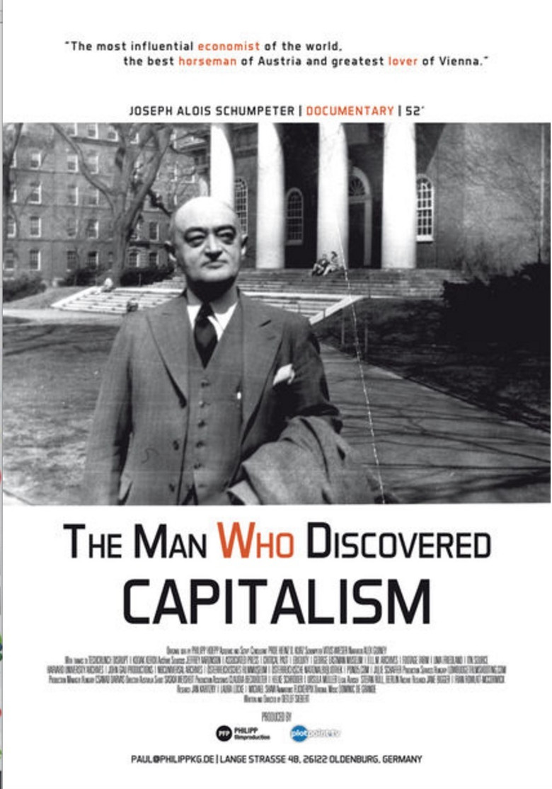 The Man Who Discovered Capitalism poster background