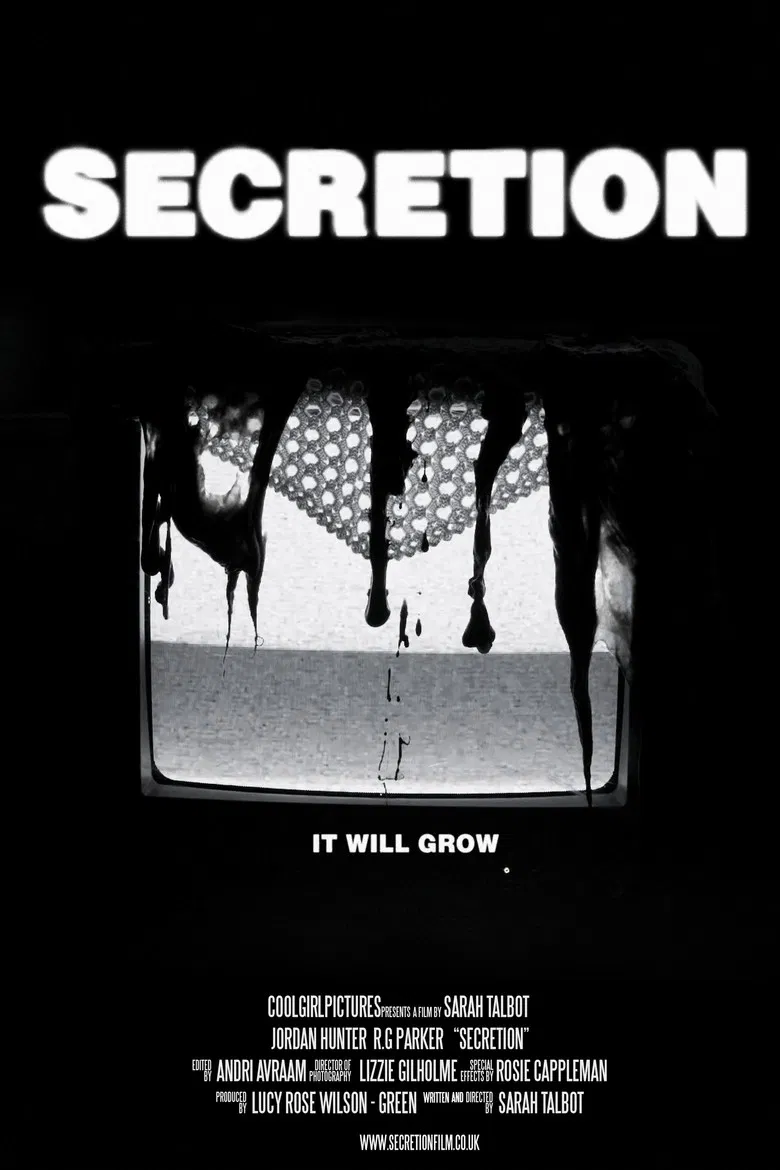 Secretion poster background