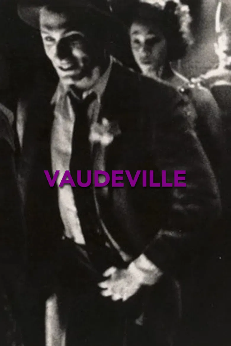 Vaudeville poster background