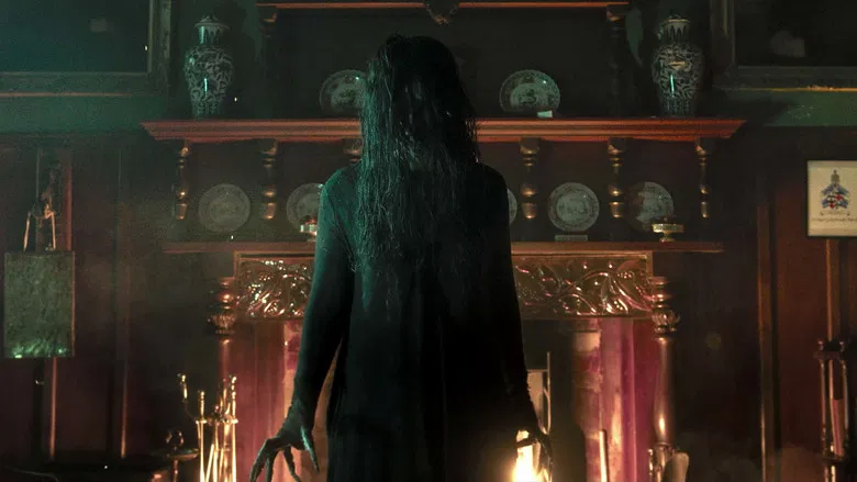 Tense scene involving the possessed daughter